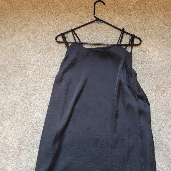 Soft Surroundings Women's Black Sleek Maxi Dress Size Medium - Picture 3 of 7